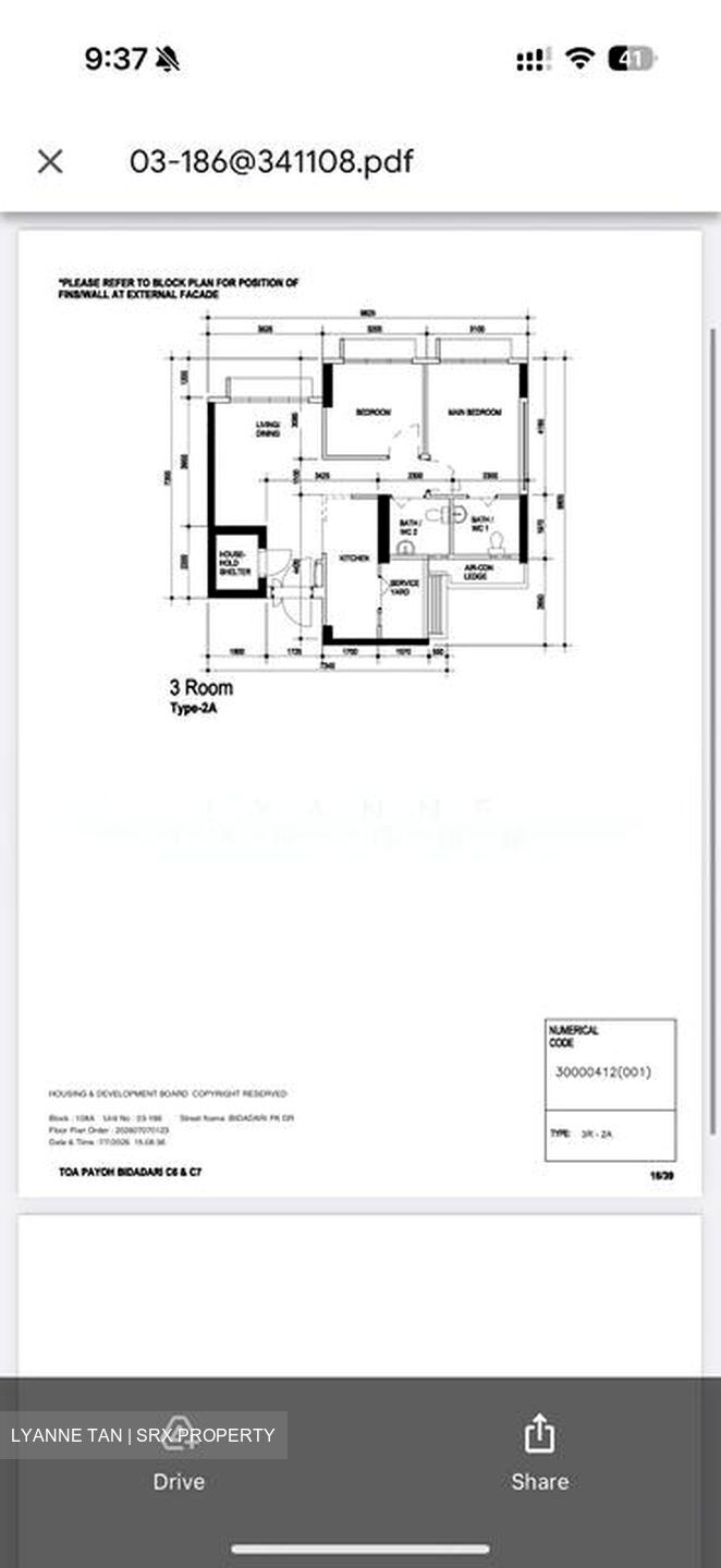 Blk 108A Alkaff Oasis (Toa Payoh), HDB 2 Rooms #585445871